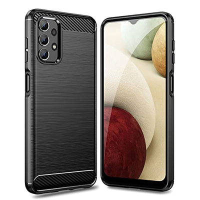 [Stealth Case] Samsung Galaxy A13 Soft Protective Slim Cover with Carbon Fibre Detailing