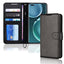 [Wallet Case] Protective Cover with Cash & Card Holder, Stand and Wrist Strap For Honor Magic 4 Pro 5G