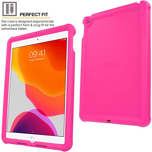 [Bumper Case] Shockproof Soft Easy Grip Case for Apple iPad 10.2", 9th / 8th / 7th Generation