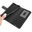 [Leather Wallet Case] Protective Cover with Cash & Card Holder, Stand and Wrist Strap For Samsung Galaxy S10 Lite