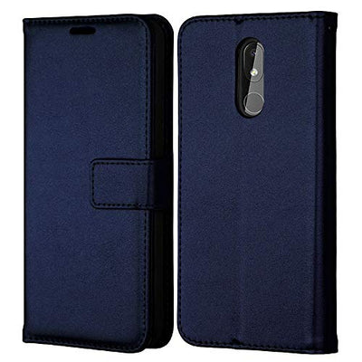 [Wallet Case] Protective Cover with Cash & Card Holder, Stand and Wrist Strap For Nokia 3.2