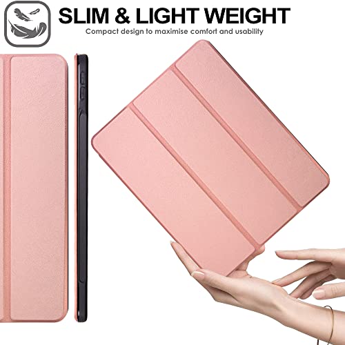 [Smart Case] Slim Stand Cover with Auto Sleep/Wake for Apple iPad Pro 12.9" (6th / 5th / 3rd / 2nd Generation)