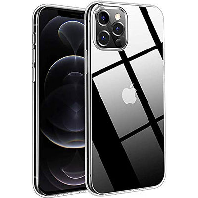 [AirFlex Case] Crystal Clear Slim & Light, Protective,  Soft Gel Cover for iPhone 12 Pro Max