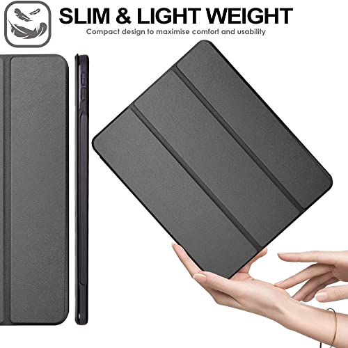 [Smart Case] Slim Stand Cover with Auto Sleep/Wake for Apple iPad Pro 12.9" (6th / 5th / 3rd / 2nd Generation)