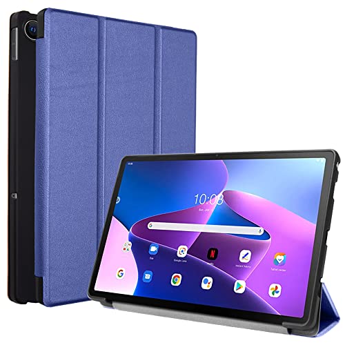 [Smart Case] Slim Stand Cover with Auto Sleep/Wake for Lenovo Tab M10 Plus 3rd Gen 2022 (10.6") TB125 / TB128
