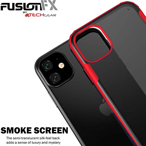 [Fusion FX Case] Slim & Light Tough Fused Gel Bumper & Hard Back Matte Case for iPhone 11