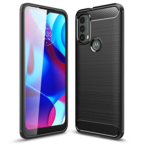 [Stealth Case] Motorola Moto E20 / E30 Soft Protective Slim Cover with Carbon Fibre Detailing
