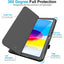 [Folio Case] Smart Cover Stand with Auto Sleep/Wake & Hand Strap For Apple iPad 11th & 10th Generation, iPad 2025 / 2022