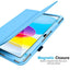[Folio Case] Smart Cover Stand with Auto Sleep/Wake & Hand Strap For Apple iPad 11th & 10th Generation, iPad 2025 / 2022