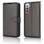 [Wallet Case] Protective Cover with Cash & Card Holder, Stand and Wrist Strap For Samsung Galaxy S22 Plus