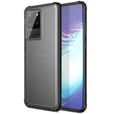 [Fusion FX Case] Slim & Light Tough Fused Gel Bumper & Hard Back Matte Case for Samsung Galaxy S20 Ultra