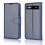 [Wallet Case] Protective Cover with Cash & Card Holder, Stand and Wrist Strap For Google Pixel 6a