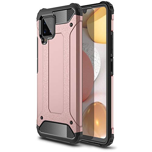 [Tough Armoured Case] ShockProof Dual-Layer Protective Heavy Duty Cover for Samsung Galaxy A42 5G