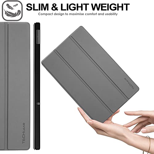 [Smart Case] Slim Stand Cover with Auto Sleep/Wake for Lenovo Tab M10 Plus 3rd Gen 2022 (10.6") TB125 / TB128