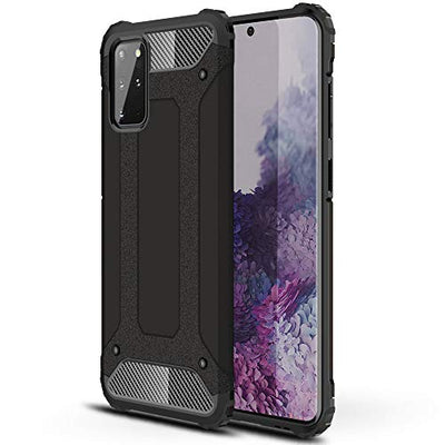 [Tough Armoured Case] ShockProof Dual-Layer Protective Heavy Duty Cover for Samsung Galaxy S20 Plus