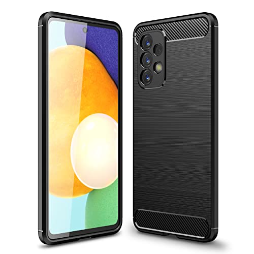 [Stealth Case] Samsung Galaxy A53 5G Soft Protective Slim Cover with Carbon Fibre Detailing