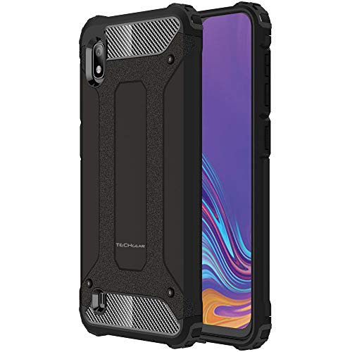 [Tough Armoured Case] ShockProof Dual-Layer Protective Heavy Duty Cover for Samsung Galaxy A10