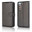 [Wallet Case] Protective Cover with Cash & Card Holder, Stand and Wrist Strap For Samsung Galaxy S23 Plus