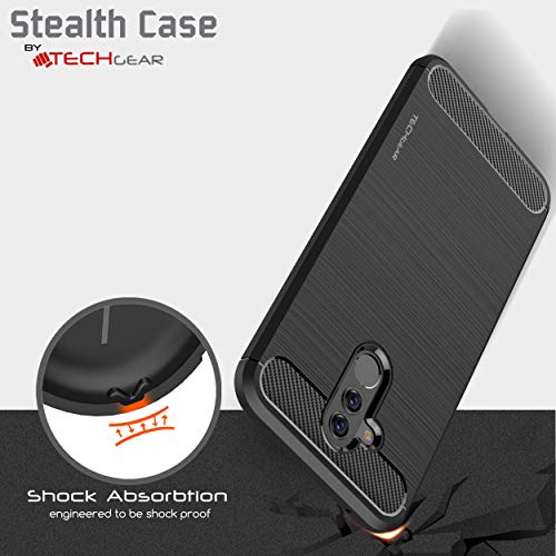 [Stealth Case] Huawei Mate 20 Lite Soft Protective Slim Cover with Carbon Fibre Detailing