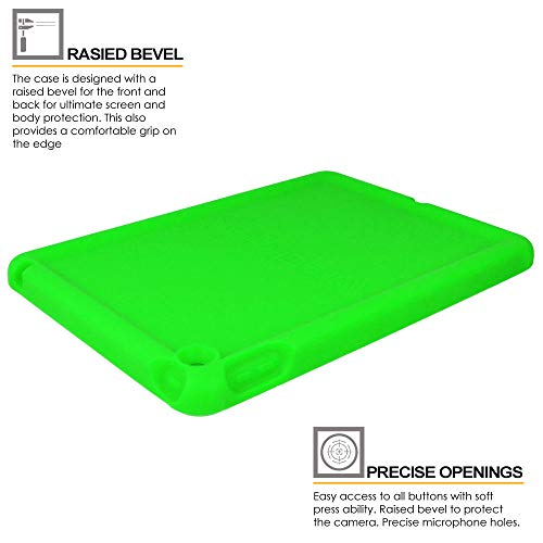 [Bumper Case] Shockproof Soft Easy Grip Case for Apple iPad 10.2", 9th / 8th / 7th Generation