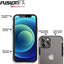 [Fusion FX Case] Slim & Light Tough Fused Gel Bumper & Hard Back Matte Case for iPhone 12 Mini