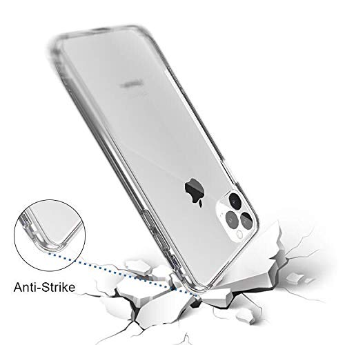 [AirFlex Case] Crystal Clear Slim & Light, Protective,  Soft Gel Cover for iPhone 11 Pro Max