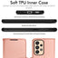 [Wallet Case] Protective Cover with Cash & Card Holder, Stand and Wrist Strap For Samsung Galaxy A23 5G