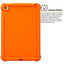 [Bumper Case] Shockproof Soft Easy Grip Case for Apple iPad Mini 5 2019, iPad Mini 4