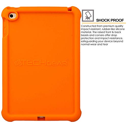 [Bumper Case] Shockproof Soft Easy Grip Case for Apple iPad Mini 5 2019, iPad Mini 4