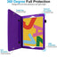 [Folio Case] Smart Cover Stand with Auto Sleep/Wake & Hand Strap For Apple iPad 10.2" 2021 / 2020 / 2019 [9th / 8th / 7th Generation]