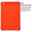 [Bumper Case] Shockproof Soft Easy Grip Case for Apple iPad Mini 5 2019, iPad Mini 4