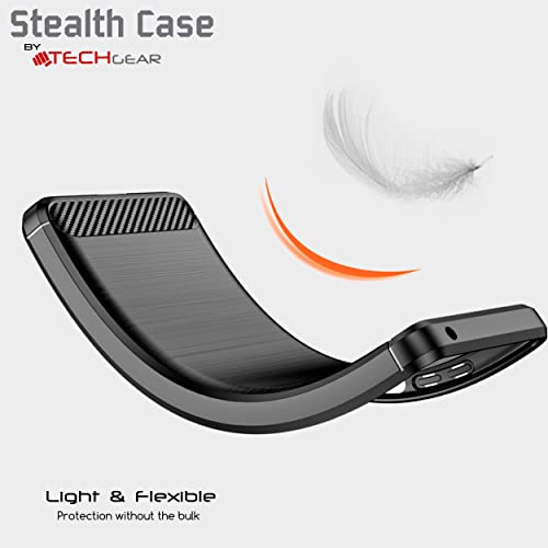 [Stealth Case] Samsung Galaxy A13 Soft Protective Slim Cover with Carbon Fibre Detailing