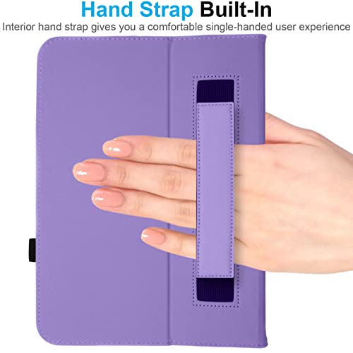 [Folio Case] Smart Cover Stand with Auto Sleep/Wake & Hand Strap For Apple iPad 11th & 10th Generation, iPad 2025 / 2022
