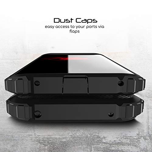 [Tough Armoured Case] ShockProof Dual-Layer Protective Heavy Duty Cover for Honor 20 Pro