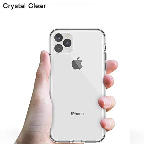 [AirFlex Case] Crystal Clear Slim & Light, Protective,  Soft Gel Cover for iPhone 11 Pro Max