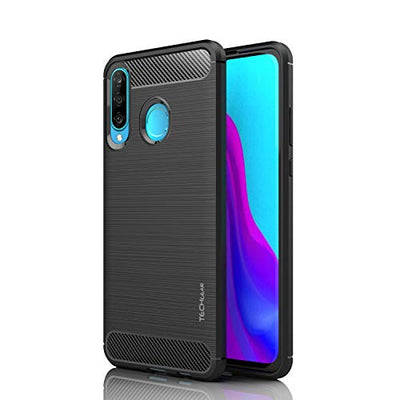 [Stealth Case] Huawei P30 Lite Soft Protective Slim Cover with Carbon Fibre Detailing