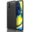 [Stealth Case] Samsung Galaxy A71 Soft Protective Slim Cover with Carbon Fibre Detailing