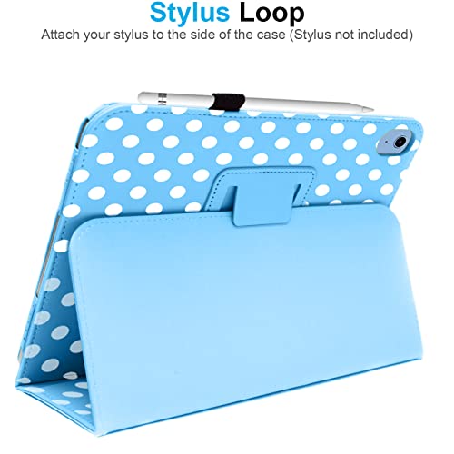 [Folio Case] Smart Cover Stand with Auto Sleep/Wake & Hand Strap For Apple iPad 11th & 10th Generation, iPad 2025 / 2022