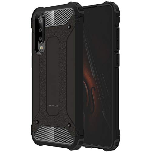 [Tough Armoured Case] ShockProof Dual-Layer Protective Heavy Duty Cover for Huawei P30
