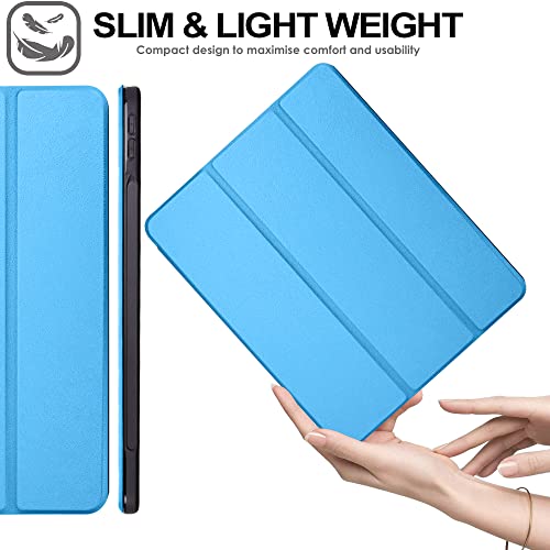 [Smart Case] Slim Stand Cover with Auto Sleep/Wake for Apple iPad Pro 12.9" (6th / 5th / 3rd / 2nd Generation)