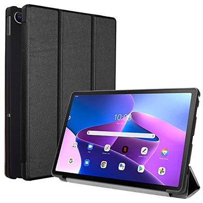 [Smart Case] Slim Stand Cover with Auto Sleep/Wake for Lenovo Tab M10 Plus 3rd Gen 2022 (10.6") TB125 / TB128