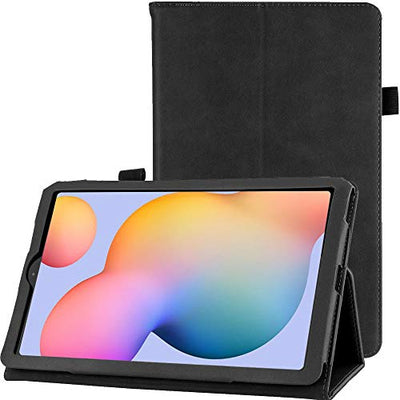 [Folio Case] Smart Cover Stand with Auto Sleep/Wake & Hand Strap For Samsung Galaxy Tab S6 Lite 10.4" (SM-P610 / P613 / P615 / P619)