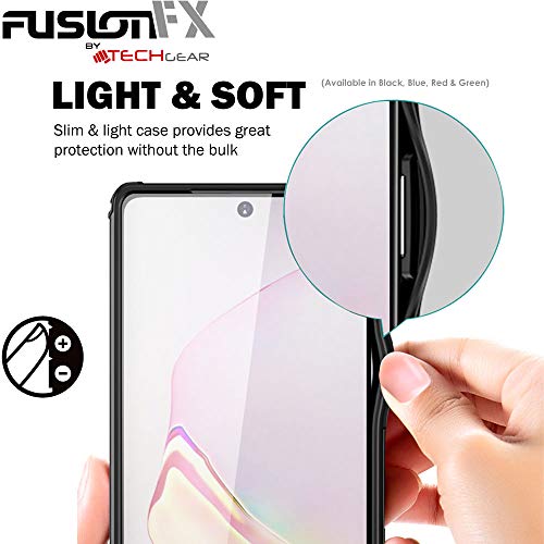 [Fusion FX Case] Slim & Light Tough Fused Gel Bumper & Hard Back Matte Case for Samsung Galaxy Note 20