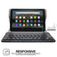 [Strike Folio] Keyboard Case for Amazon Fire HD 8" (14th / 12th Generation 2024 / 2022)