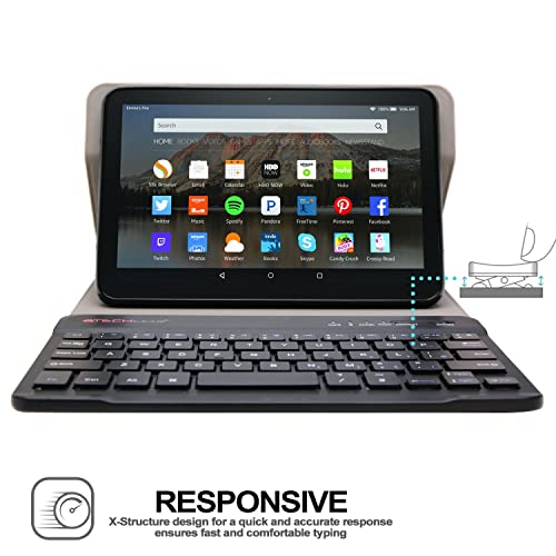 [Strike Folio] Keyboard Case for Amazon Fire HD 8" (14th / 12th Generation 2024 / 2022)