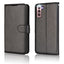 [Wallet Case] Protective Cover with Cash & Card Holder, Stand and Wrist Strap For Samsung Galaxy S23