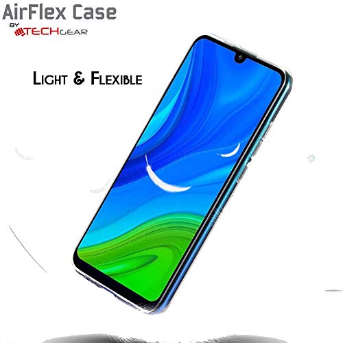 [AirFlex Case] Crystal Clear Slim & Light, Protective,  Soft Gel Cover for Huawei P Smart 2020