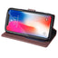 [Wallet Case] Protective Cover with Cash & Card Holder, Stand and Wrist Strap For Apple iPhone XS Max
