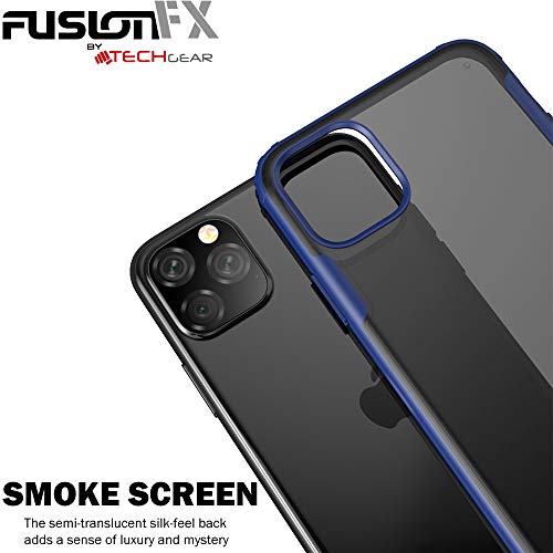 [Fusion FX Case] Slim & Light Tough Fused Gel Bumper & Hard Back Matte Case for iPhone 11 Pro Max