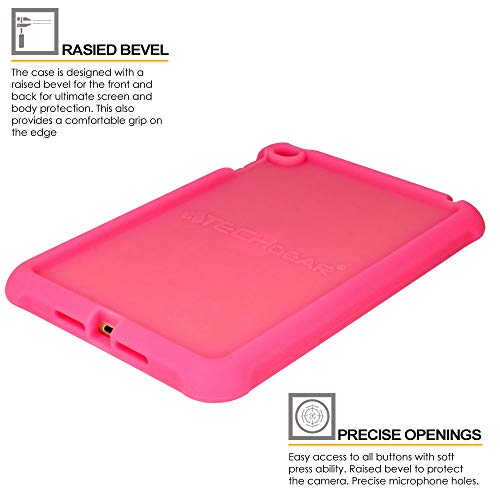 [Bumper Case] Shockproof Soft Easy Grip Case for Apple iPad Mini 5 2019, iPad Mini 4